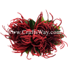 XMS-024 Custom Made Flower Hairpiece, Spider Mum Hair Clip