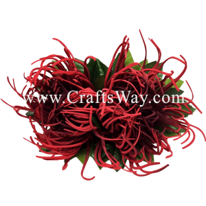 XMS-024 Custom Made Flower Hairpiece, Spider Mum Hair Clip