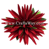 XMS-025 Custom Made Flower Hairpiece, Heliconia Hair Clip