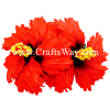 XMS-031 Custom Made Flower Hairpiece, Hibiscus (E) Hair Clip