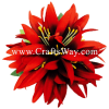 XMS-033 Custom Made Flower Hairpiece, Spider Lily (S) Hair Clip