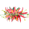 XMS-042 Custom Made Flower Hairpiece, Spider Lily (A) Hair Clip