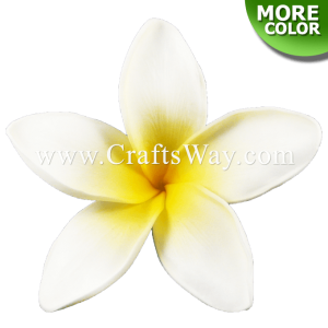 FSH115-Bulk Artificial Foam Plumeria Flowers (Type Q)