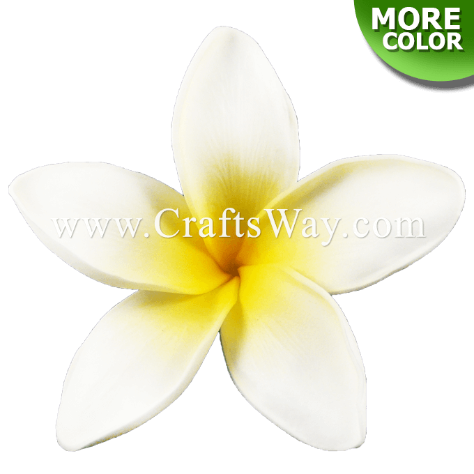FSH115-Bulk Artificial Foam Plumeria Flowers (Type Q) FSH115-Bulk Artificial Foam Plumeria Flowers (Type Q)