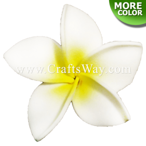 FSH150-Bulk Artificial Foam Plumeria Flowers (Type BA)