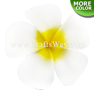 FSH155-Bulk Artificial Foam Plumeria Flowers (Type CA)