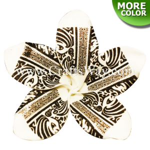 FSH161A-Bulk Artificial Foam Plumeria Flowers Type DE-A (Tribal)