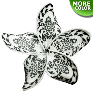 FSH164A-Bulk Artificial Foam Plumeria Flowers Type DU-A (Tribal)