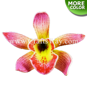 FSH305-L-Bulk Artificial Foam Orchid Flowers (Cymbidium Type DL)