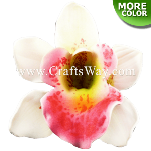 FSH305-S-Bulk Artificial Foam Orchid Flowers (Cymbidium Type DS)