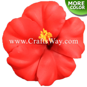 FSH502-Bulk Artificial Foam Hibiscus Flowers (Type A Size L)