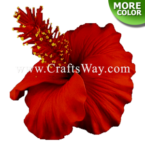 FSH510-Bulk Artificial Foam Hibiscus Flowers (Type H)