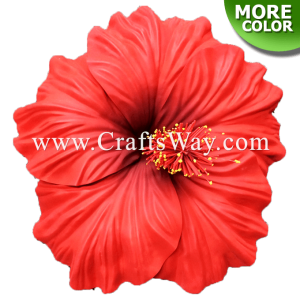 FSH516-Bulk Artificial Foam Hibiscus Flowers (Type P - Giant)