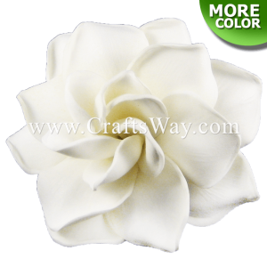 FSH605-Bulk Artificial Foam Gardenia Flowers (Type D)