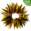HB01-02 Braided Smooth Leaves Hair Band (Combined Colors)