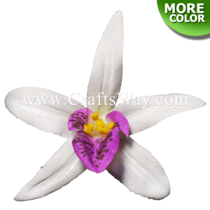 SK204-Bulk Artificial Silk Orchid Flowers (Type D)