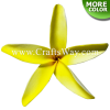 FSH185 Artificial Foam Flowers, Plumeria Type KE, 4½ inches