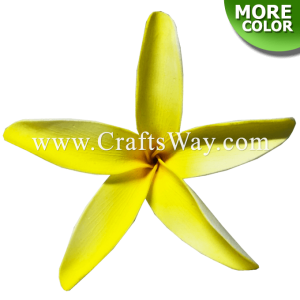 FSH185 Artificial Foam Flowers, Plumeria Type KE, 4½ inches