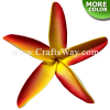 FSH185 Artificial Foam Flowers, Plumeria Type KE, 4½ inches