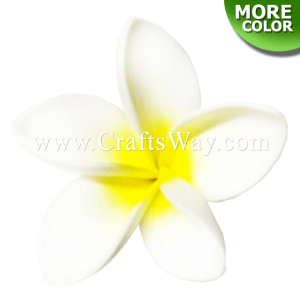 FSH186 Artificial Foam Flowers, Plumeria Type KI, 2½ inches