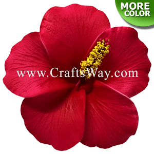 FSH519-Bulk FSH519 Artificial Foam Flowers, Foam Hibiscus Type T 5 inches