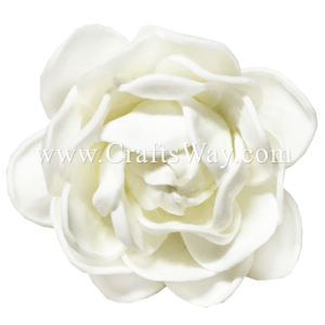 FSH613 Artificial Foam Flowers, White Gardenia (Type K)