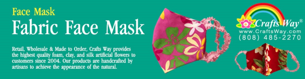 Fabric Face Mask by CraftsWay.com