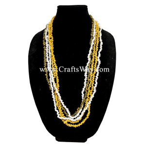 SL08 34 inches Mongo Shell Lei, Hawaiian Necklace, 34