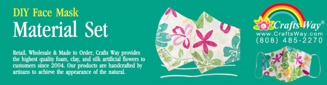 DIY Fabric Face Mask Kit by CraftsWay.com