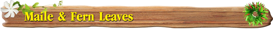 Maile & Fern Leaves Hair Band | CraftsWay.com