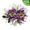 CML-045 Custom Made Flower Hairpiece, Foam Cymbidium (DS) & Silk Spider Lily Hair Clip, Hairpiece Made in Hawaii, Hair Accessories for Hawaiian Wedding Items, Hula Dancer