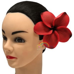 FSH188 Artificial Foam Flowers, Plumeria Type KU, 4½ inches, Made in Hawaii