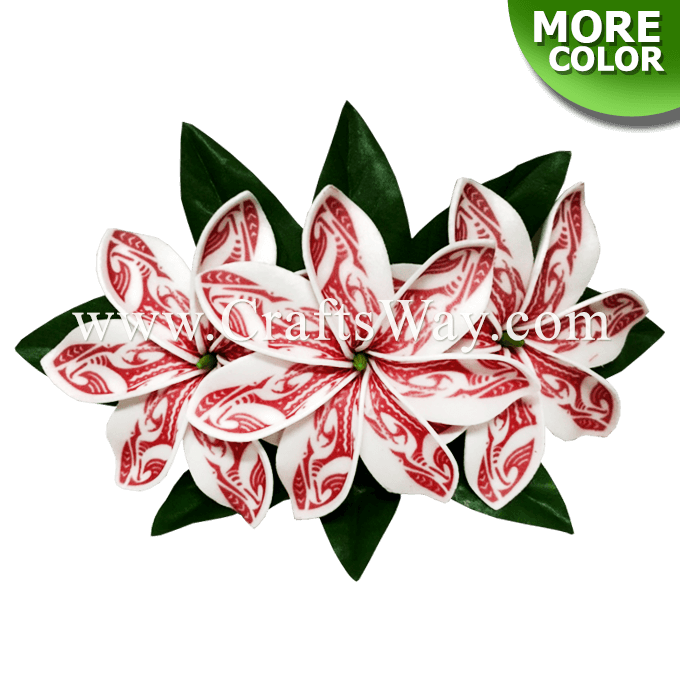 Foam Tiare Be Tribal Hair Clip Craftsway Llc Artificial Flower