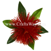 CMS-072 Custom Made Flower Hairpiece, Nylon Mini Lehua Hair Clip, Hairpiece Made in Hawaii, Hair Accessories for Hawaiian Wedding Items, Hula Dancer