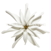 FSH462 Artificial Foam Flowers, Double White Foam Tiare Type DA, size 3½+4½ inches