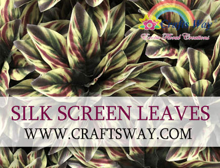 Silk Screen Leaves
