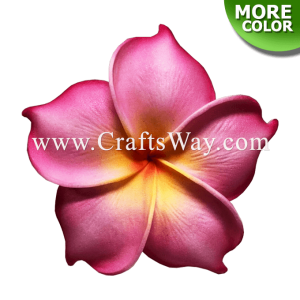 FSH193 Artificial Foam Flowers, Plumeria Type NU, size 3.5 inches