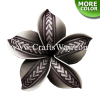 FSH194 Artificial Foam Flowers, Plumeria Type PA (Tribal), size 4 inches