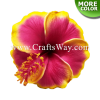 FSH521 Artificial Foam Flowers, Hibiscus Type V, size 4 inches