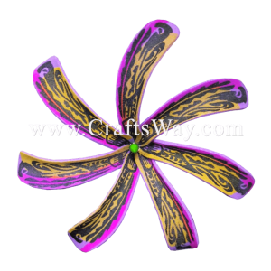 FSH466 Artificial Foam Flowers, Foam Tiare Type DU (Tribal), size 4 inches