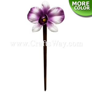 Custom Made Flower Hair Stick - CraftsWay.,LLC Artificial Flowers & Crafts Items Custom Made Flower Hair Stick - CraftsWay.,LLC Artificial Flowers & Crafts Items