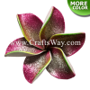 FSH199-1 Artificial Foam Plumeria Flowers (Type QE with Glitter), available in size 4 inches and 6 colors.