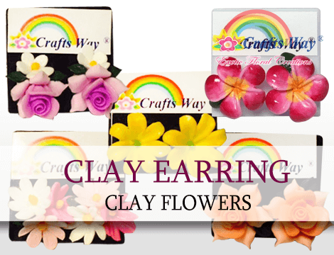 Artificial Clay Flower - CraftsWay.,LLC Artificial Flowers & Crafts Items