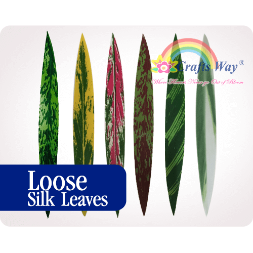 Hawaiian Loose Silk Leaves | CraftsWay.com