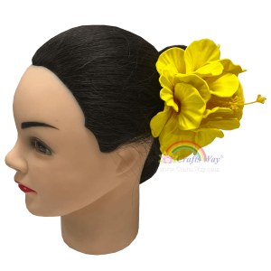FSH522 Artificial Foam Flowers, Hibiscus Type W (L2), available in 5 colors and size 5 inches.