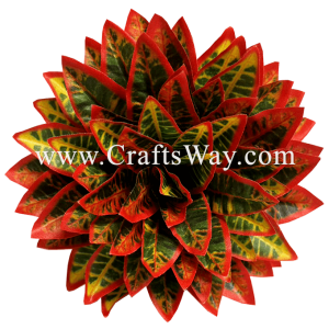 SK1802 Silk Dark Screen Leaves. Multi-Colored, size 5.5 inches.