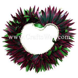 HK011-K Braided Smooth Leaves Headband