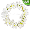 HK033 Elastic Silk Plumeria (B) Headband, Flower Haku Headband