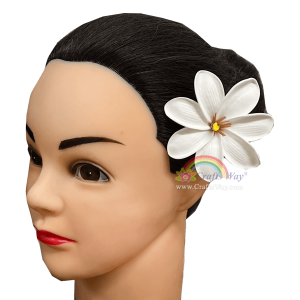 FSH471 Artificial Foam Flowers, White Foam Tiare Type GA, size 3 inches