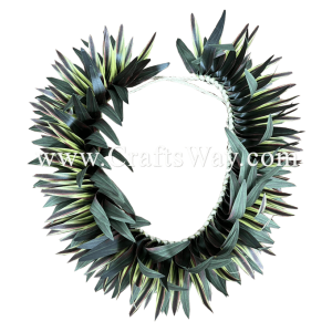 HK011-12 Braided Smooth Leaves Headband #12